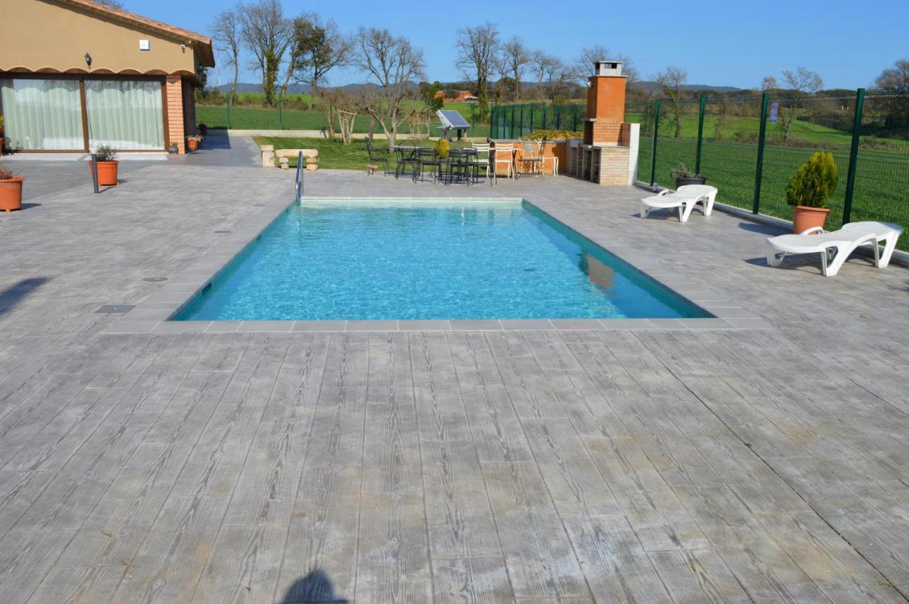 Mas Piua Villa Girona Exteriör bild