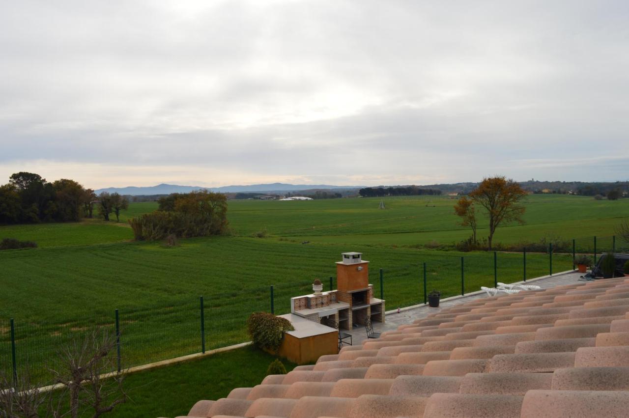 Mas Piua Villa Girona Exteriör bild