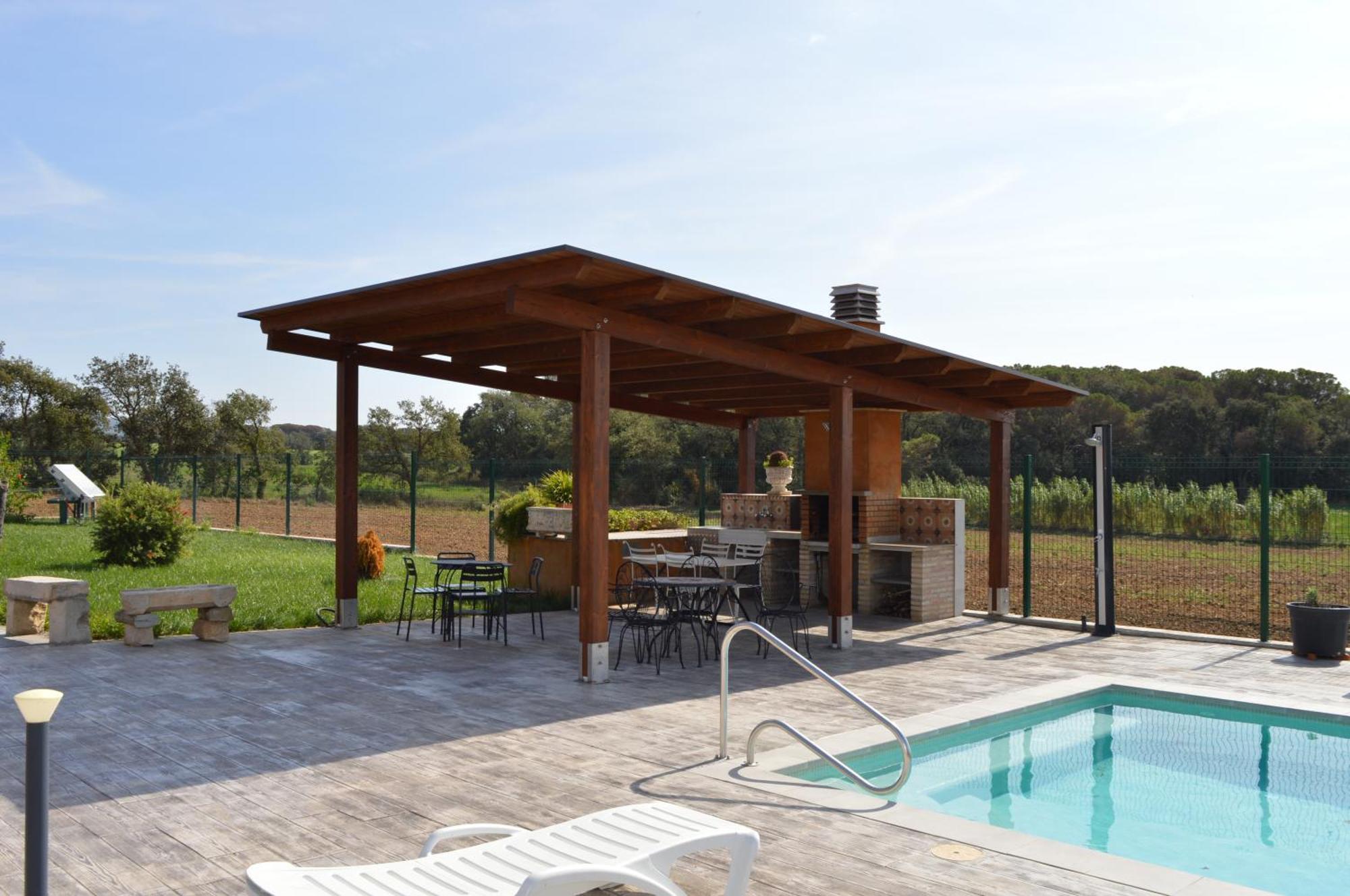 Mas Piua Villa Girona Exteriör bild