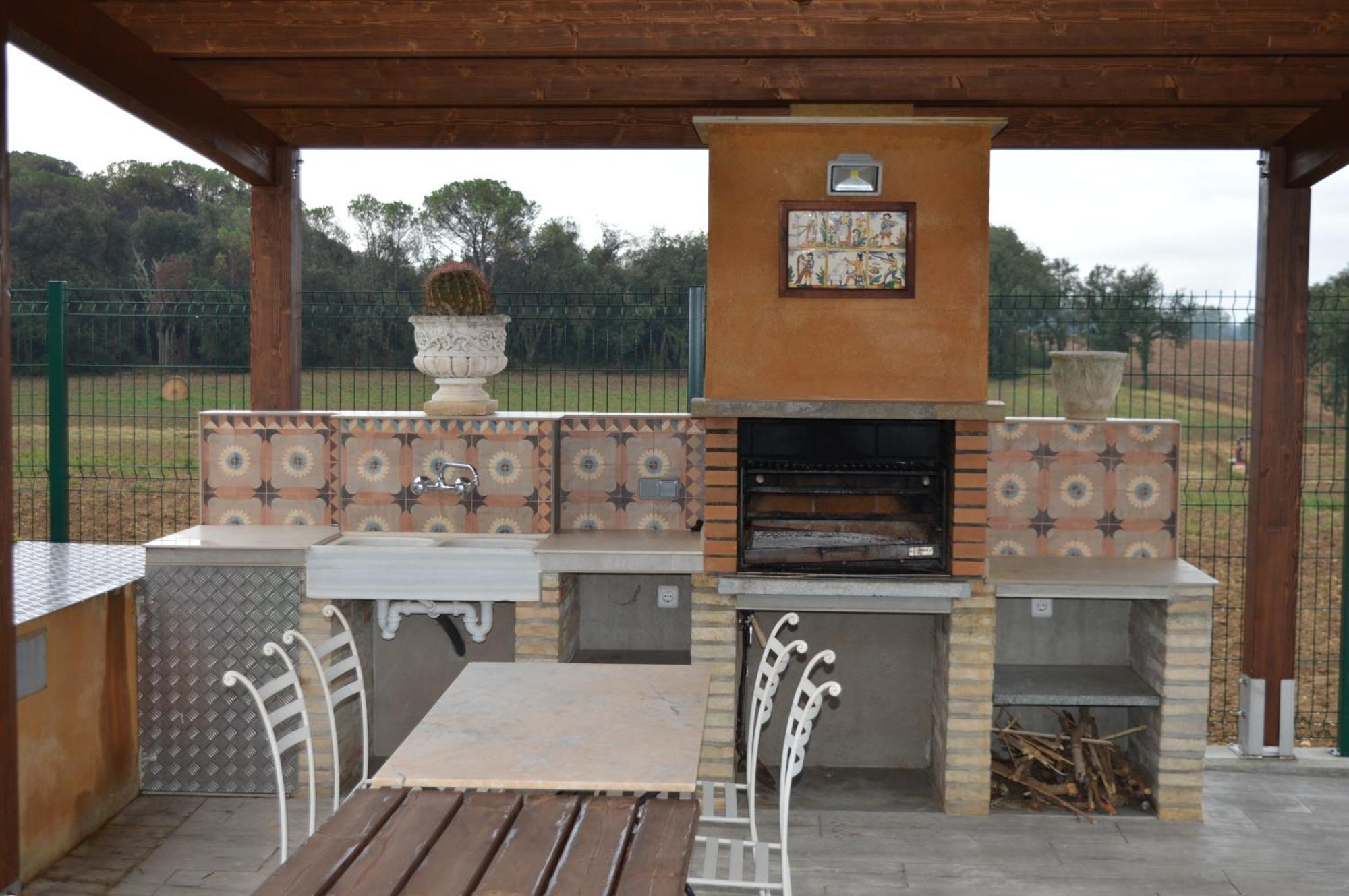 Mas Piua Villa Girona Exteriör bild